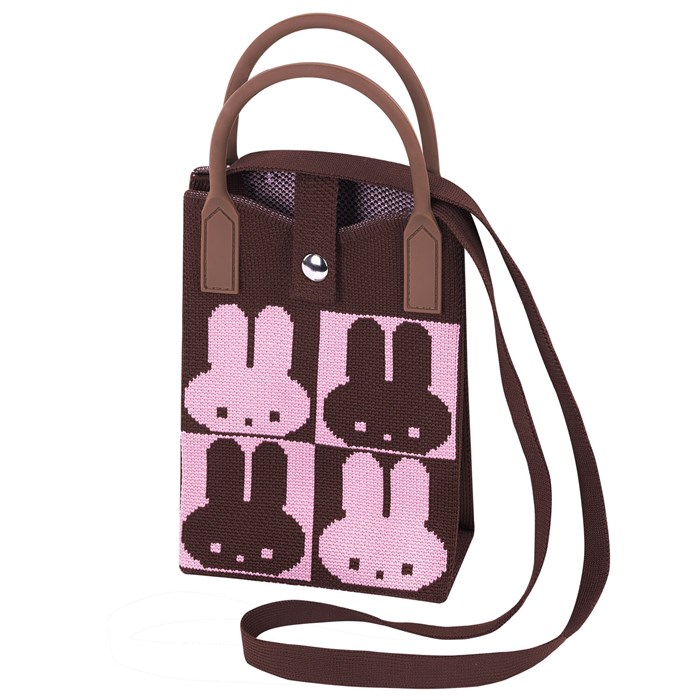 Сумочка-органайзер повседневная HEIKKI KNIT (ХЕЙКИ) кросс боди, вязаная, 17х12х5 см, "Rabbit", 273790 273790