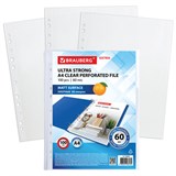 Папки-файлы перфорированные А4 BRAUBERG МАТОВЫЕ EXTRA 600, КОМПЛЕКТ 100 шт., ПЛОТНЫЕ, 60 мкм, 229664 229664 Папки-файлы перфорированные А4 BRAUBERG МАТОВЫЕ EXTRA 600, КОМПЛЕКТ 100 шт., ПЛОТНЫЕ, 60 мкм, 229664 229664