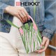 Сумочка-органайзер повседневная HEIKKI KNIT (ХЕЙКИ) кросс боди, вязаная, 17х12х5 см, "Fun zebra", 273792 273792
