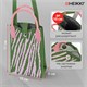 Сумочка-органайзер повседневная HEIKKI KNIT (ХЕЙКИ) кросс боди, вязаная, 17х12х5 см, "Fun zebra", 273792 273792