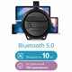 Колонка портативная DEFENDER G24, 1.0, 10 Вт, Bluetooth, FM-тюнер, microSD, чёрная, 65124 513687
