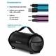 Колонка портативная DEFENDER G24, 1.0, 10 Вт, Bluetooth, FM-тюнер, microSD, чёрная, 65124 513687