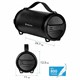 Колонка портативная DEFENDER G24, 1.0, 10 Вт, Bluetooth, FM-тюнер, microSD, чёрная, 65124 513687