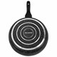 Сковорода 26 см, антипригарное покрытие, soft-touch ручка, SCOVO "Hi-Black", HB-004 700965