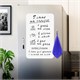 Доска на холодильник магнитно-маркерная 58х36 см с маркером, магнитом и салфеткой, BRAUBERG, 237848 237848