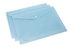 Папки-конверты пластиковые