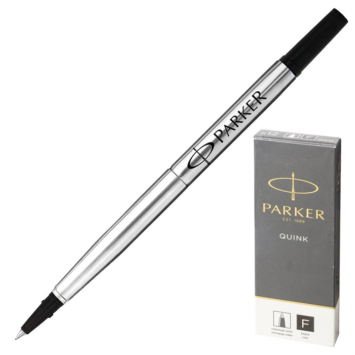 Стержень для ручки-роллера PARKER "Quink RB", металлический 116 мм, узел 0,5 мм 170316 - фото 102414