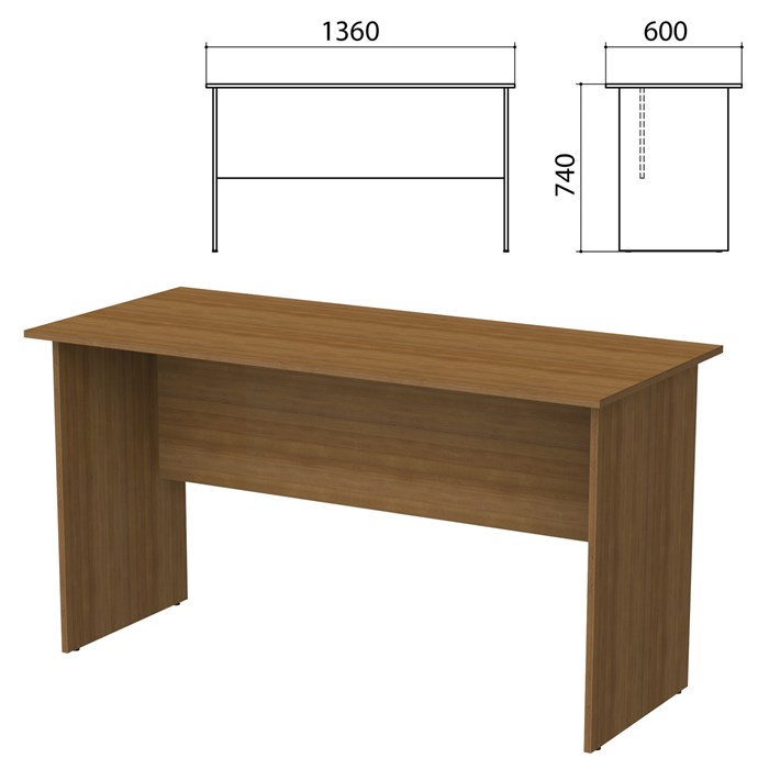 Стол письменный Бюджет, 1200х600х740 мм 641154 - фото 110335