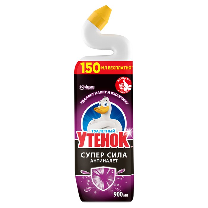 Средство для туалета Туалетный утенок "Антиналет", 900мл O344632 - фото 123084