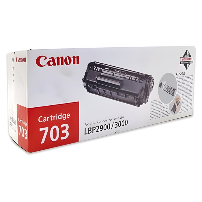 Картридж лазерный CANON (703) LBP-2900/3000, оригинальный, ресурс 2000 стр., 7616A005 360483 - фото 123431