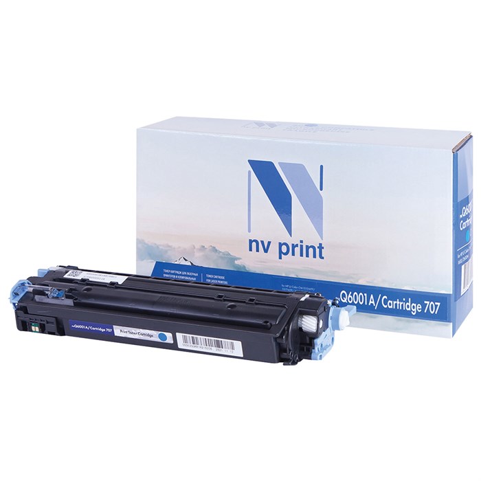 Картридж лазерный NV PRINT (NV-Q6001A) для HP ColorLaserJet CM1015/2600, голубой, ресурс 2000 стр. 361170 - фото 123565