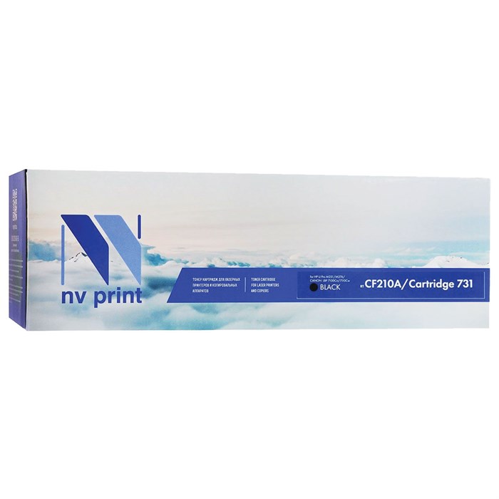 Картридж лазерный NV PRINT (NV-CF210A/731Bk) для HP M251nw/M276nw/CANON LBP-7110Cw, черный, ресурс 1600 страниц 363402 - фото 124142