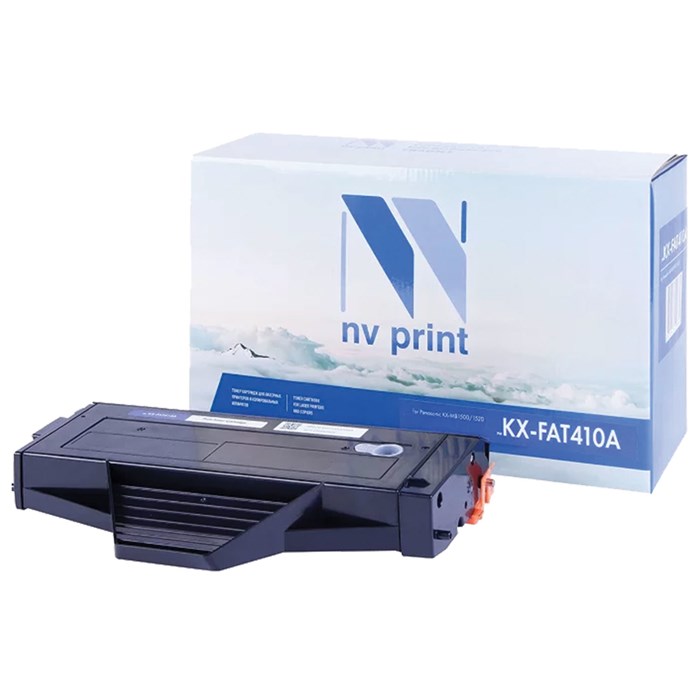 Картридж лазерный NV PRINT (NV-KX-FAT410A) для PANASONIC KX-MB1500/MB1520/MB1530/MB1536, ресурс 2500 страниц, NV-KXFAT410A 363446 - фото 124184