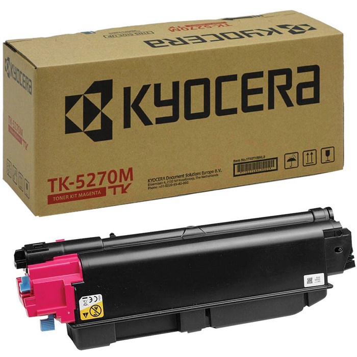 Тонер-картридж KYOCERA (TK-5270M) M6230cidn/M6630cidn/P6230cdn, пурпурный, оригинальный, ресурс 6000 страниц, 1T02TVBNL0 363745 - фото 124350