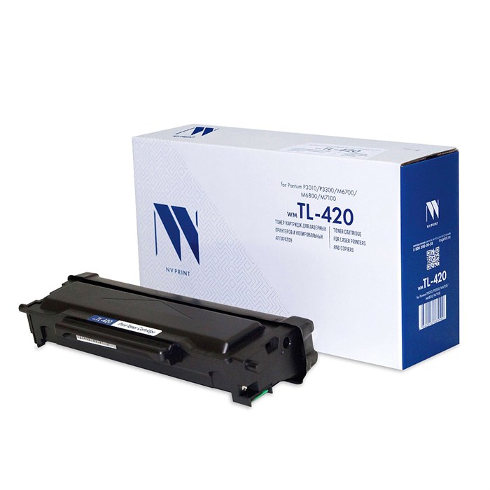 Картридж лазерный NV PRINT (NV-TL-420) для Pantum P3010/P3300/M6700/M6800/M7100, ресурс 1500 стр. 364402 - фото 124759