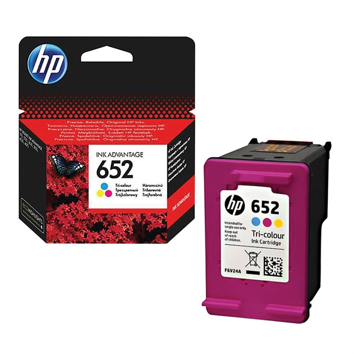 Картридж струйный HP (F6V24AE) DeskJet 2135/3635/3835/4535/4675/1115, №652, цветной, оригинальный ресурс 200 стр. 362220 - фото 125643