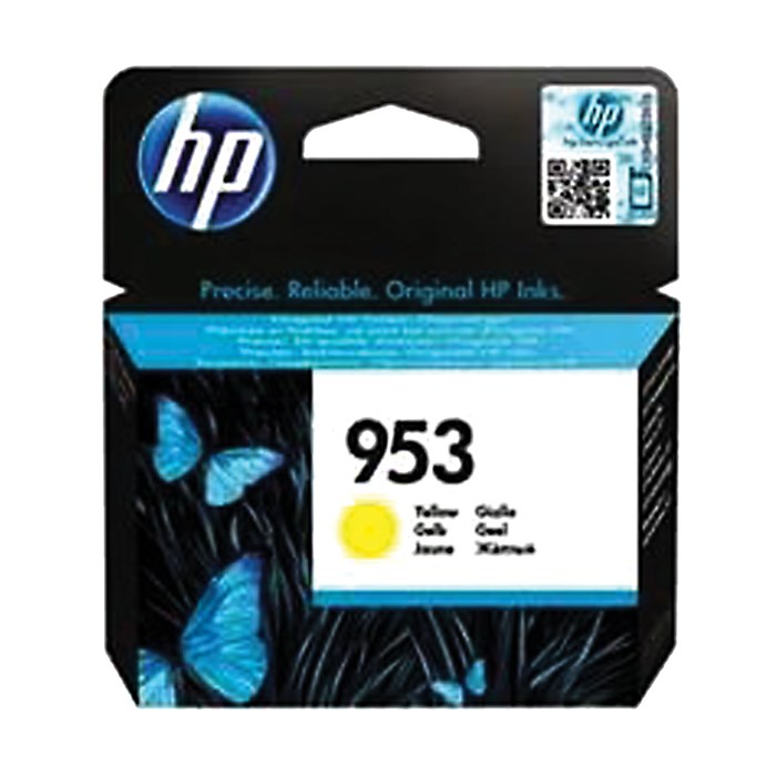 Картридж струйный HP (F6U14AE) Officejet Pro 8710/8210, №953, желтый, ресурс 700 стр., оригинальный 362287 - фото 125681