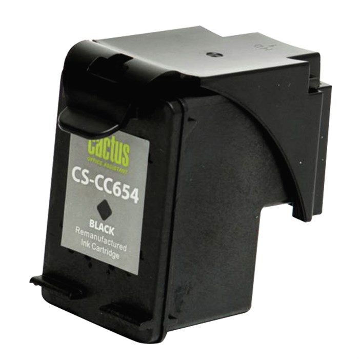 Картридж струйный CACTUS (CS-CC654) для HP Officejet J4580/4640/4680, черный 362826 - фото 126043