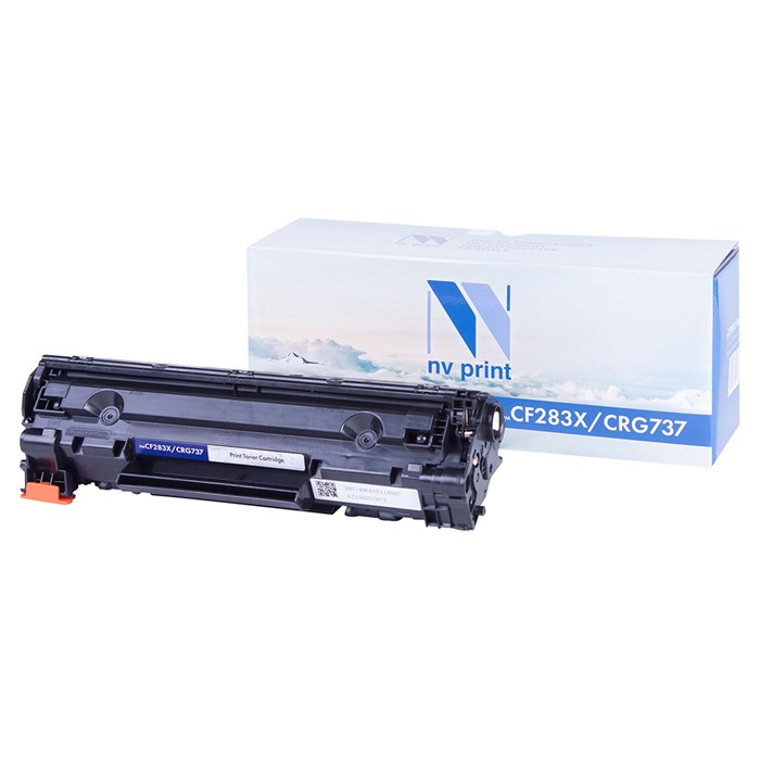 Картридж лазерный NV PRINT (NV-CF283X/737) для HP/CANON LJ M201/225/ MF211/212/216, ресурс 2200 стр., NV-CF283X/Canon 362894 - фото 126061