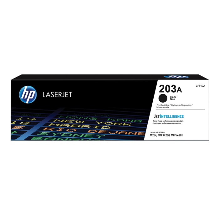 Картридж лазерный HP (CF540A) LaserJet Pro M254/M280/M281, №203A, черный, оригинальный, ресурс 1400 страниц 362930 - фото 126121