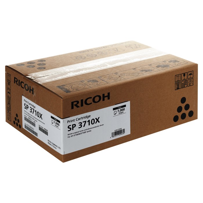 Картридж лазерный RICOH (SP 3710XE) SP 3710DN / 3710SF, оригинальный, ресурс 7000 стр., 408285 363141 - фото 126218