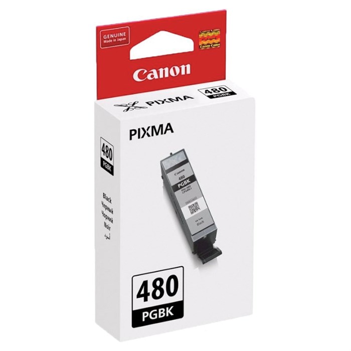 Картридж струйный CANON (PGI-480PGBK), для PIXMA TS704/TS6140, пигмент черный, ресурс 200 страниц, 2077C001 363211 - фото 126261