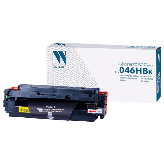 Картридж лазерный NV PRINT (NV-046HB) для CANON LBP653Cdw/654Cx/MF732Cdw, черный, ресурс 6300 страниц 363260 - фото 126362