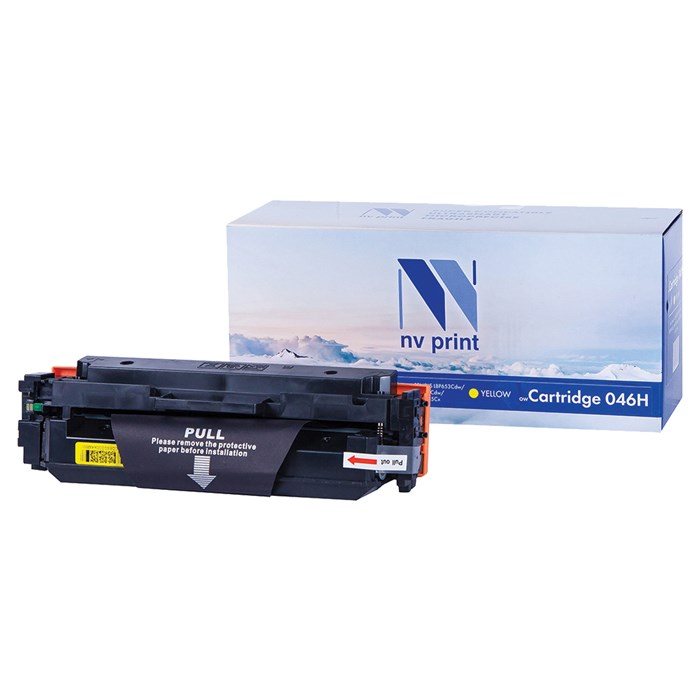 Картридж лазерный NV PRINT (NV-046HY) для CANON LBP653Cdw/654Cx/MF732Cdw, желтый, ресурс 5000 страниц 363263 - фото 126369