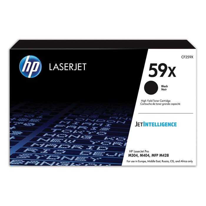 Картридж лазерный HP (CF259X) LaserJet Pro M404n/dn/dw/M428dw/fdn/fdw, №59X, оригинальный, ресурс, 10000 страниц 363294 - фото 126418