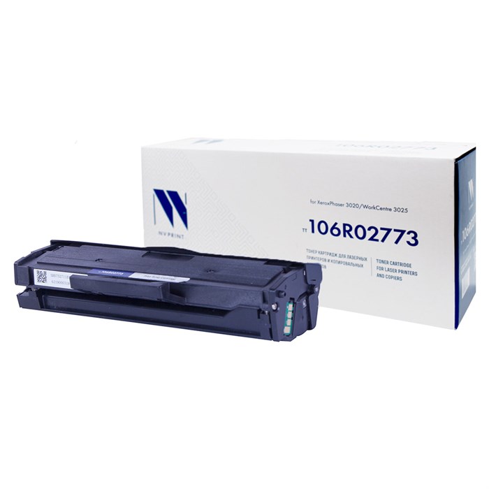 Картридж лазерный NV PRINT (NV-106R02773) для XEROX Phaser 3020/WorkCentre 3025, ресурс 1500 страниц 363382 - фото 126494