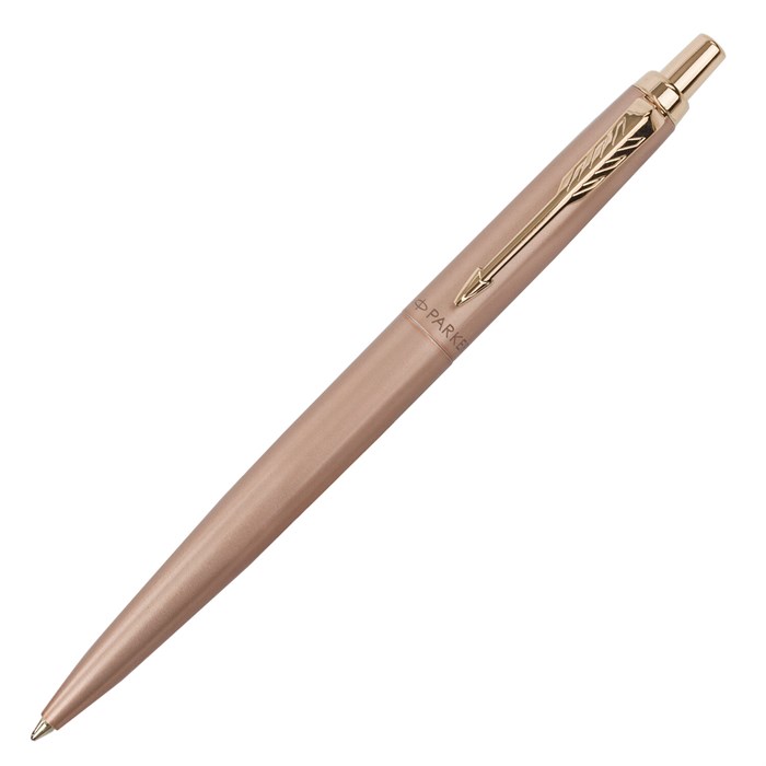 Ручка шариковая PARKER "Jotter XL Monochrome Pink Gold PGT", корпус "розовое золото", сталь, синяя, 2122755 143765 - фото 172539