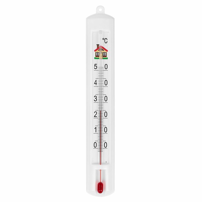 Термометр комнатный, "ДОМИК", диапазон измерения: от 0 до +50 °C, ПТЗ, ТСК-7 671374 - фото 179019