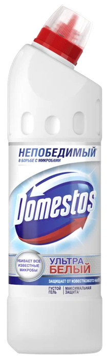 DOMESTOS Средство чистящее Ультра Белый 500мл O229754 - фото 257720