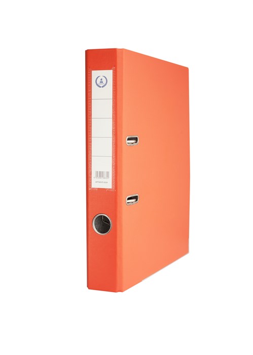 Папка-регистратор  ПВХ, 50 мм, оранжевый - фото 26248