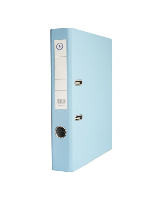 Папка-регистратор  ПВХ, 50 мм, голубой - фото 26260