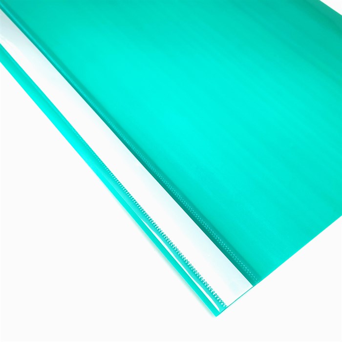 Скоросшиватель пластиковый Консул, бирюзовый 130/180 К0274