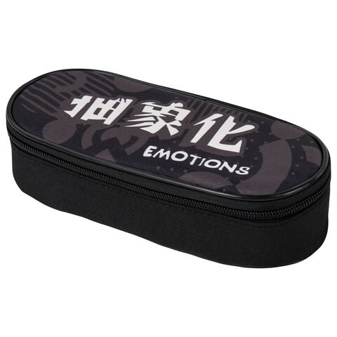 Пенал-футляр BRAUBERG, 1 отделение, органайзер, полиэстер, 22x9x5 см, "Emotions", 271588 271588 - фото 274479