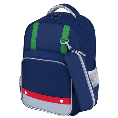 Рюкзак BRAUBERG KIDS MODE с пеналом в комплекте, 1 отделение, "Color mood", 39х28x15 см, 273126 273126 - фото 275146