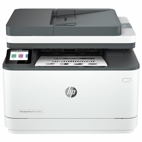 МФУ лазерное HP LaserJet Pro 3103fdw "4 в 1", А4, 33 стр./мин., 50000 стр./мес., ДУПЛЕКС, АПД, Wi-Fi, сетевая карта, 3G632A 354967 - фото 275850