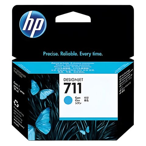 Картридж струйный для плоттера HP (CZ130A) DesignJet T120/T520, №711, голубой, оригинальный 361142 - фото 276041