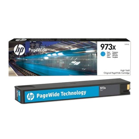 Картридж струйный HP (F6T81AE) PW Pro 477dw/452dw, №973X, голубой, увеличенный ресурс 7000 страниц, оригинальный 362295 - фото 276545