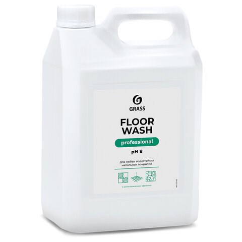 Средство концентрат для машинной и ручной мойки полов 5,1 кг, GRASS FLOOR WASH, нейтральное 605612 - фото 282340