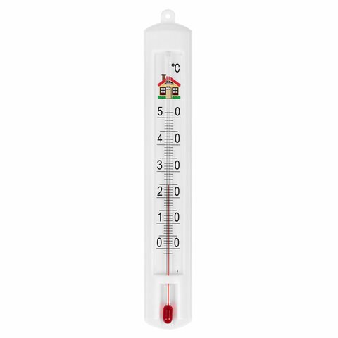 Термометр комнатный, "ДОМИК", диапазон измерения: от 0 до +50 °C, ПТЗ, ТСК-7 671374 - фото 285420