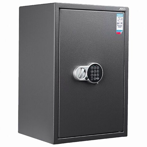 Сейф AIKO "TSN-65ТEL", 650х435x381 мм, 28 кг, электронный замок, полка, трейзер, S10399540914 291220 - фото 299326