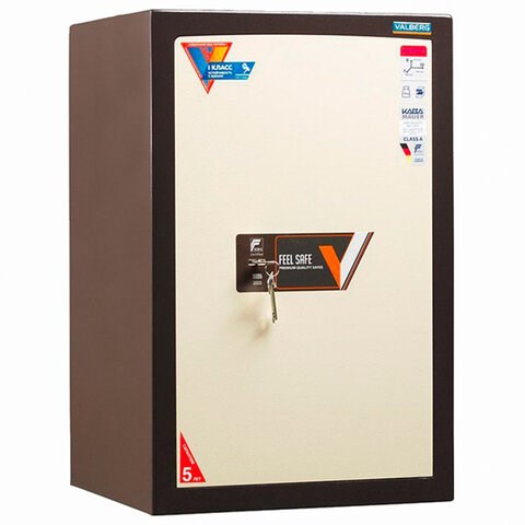 Сейф взломостойкий 1 класс VALBERG "Карат-67Т new", 670х440х380 мм, 126 кг, ключевой замок, S10499106540 291231 - фото 299332