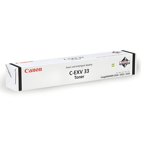 Тонер CANON (C-EXV33BK) iR2520/2520i/2525/2525i/2530/2530i, черный, ориг., 700 г, ресурс 14600 стр., 2785B002 320430 - фото 299407