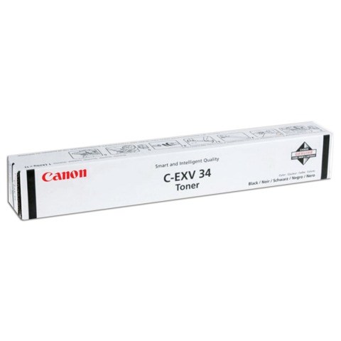 Тонер CANON (C-EXV34BK) iR C9060/C9065/C9070, черный, оригинальный, ресурс 23000 страниц, 3782B002 320715 - фото 299434