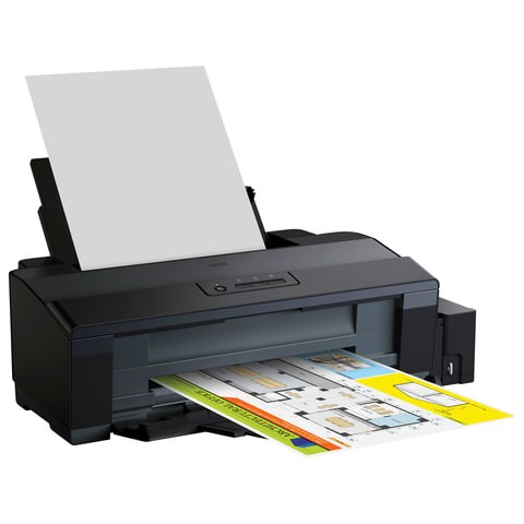 Принтер струйный EPSON L1300 А3, 30 стр./мин, 5760x1440, СНПЧ, C11CD81402 353414 - фото 299586