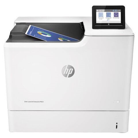 Принтер лазерный ЦВЕТНОЙ HP Color LJ Enterprise M653dn А4, 56 стр./мин., 120 000 стр./мес., ДУПЛЕКС, сетевая карта, J8A04A 354661 - фото 299639