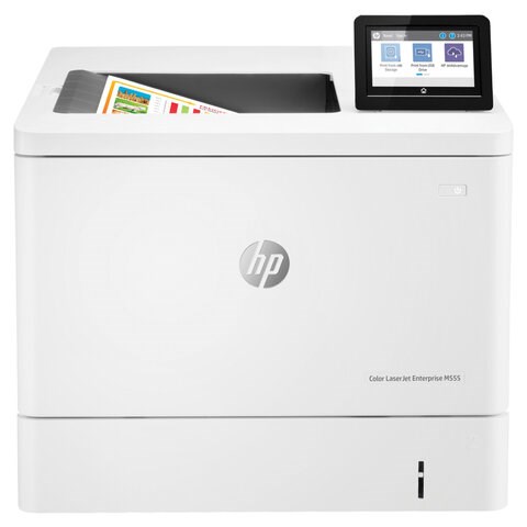 Принтер лазерный ЦВЕТНОЙ HP Color LJ Enterprise M555dn, А4, 38 стр./мин., 80000 стр./мес., ДУПЛЕКС, сетевая карта, 7ZU78A 354784 - фото 299656